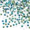 John Bead Acrylic Round Flat Back Rhinestones, 4mm